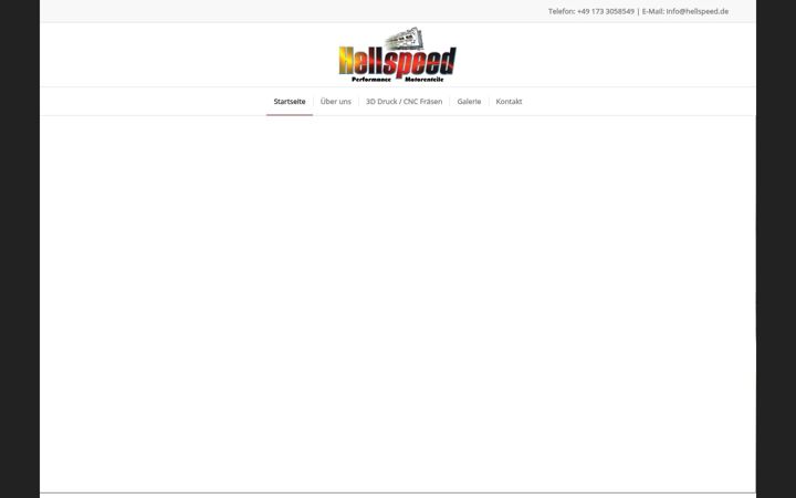 Screenshot of hellspeed.de