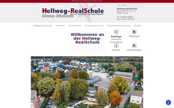 Skærmbillede af hellweg-realschule.de
