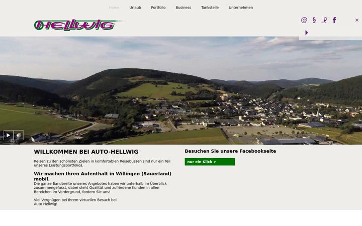 Screenshot of hellwig-reisen.de