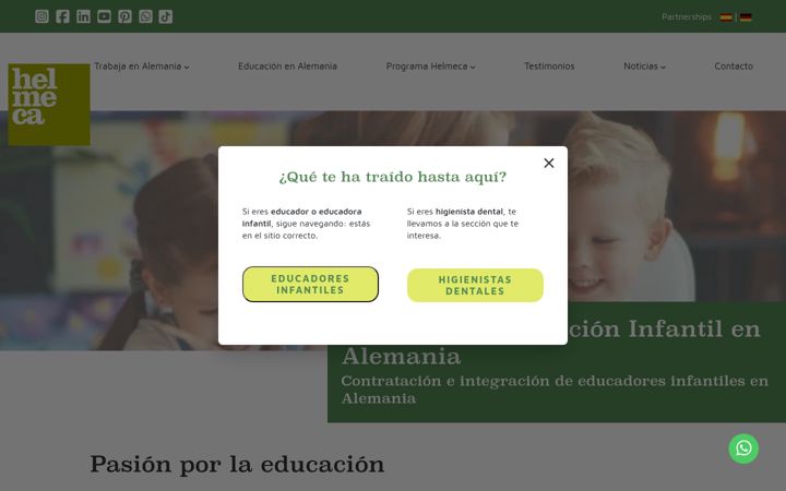 Screenshot of helmeca.com