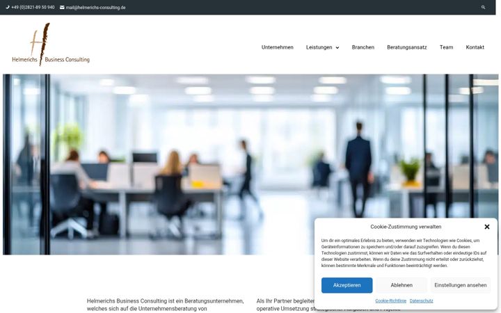 Screenshot of helmerichs-consulting.de