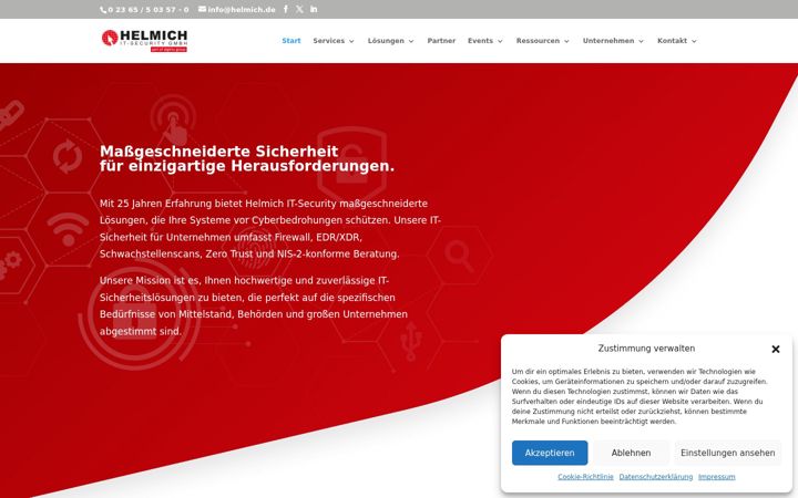 Képernyőkép: helmich.de