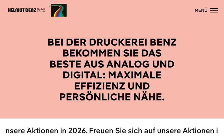 Screenshot of helmutbenz.de