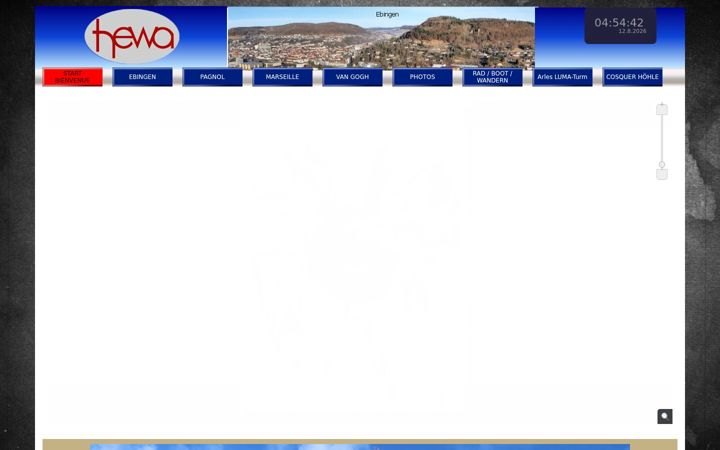 Screenshot of helmuthwagner.de