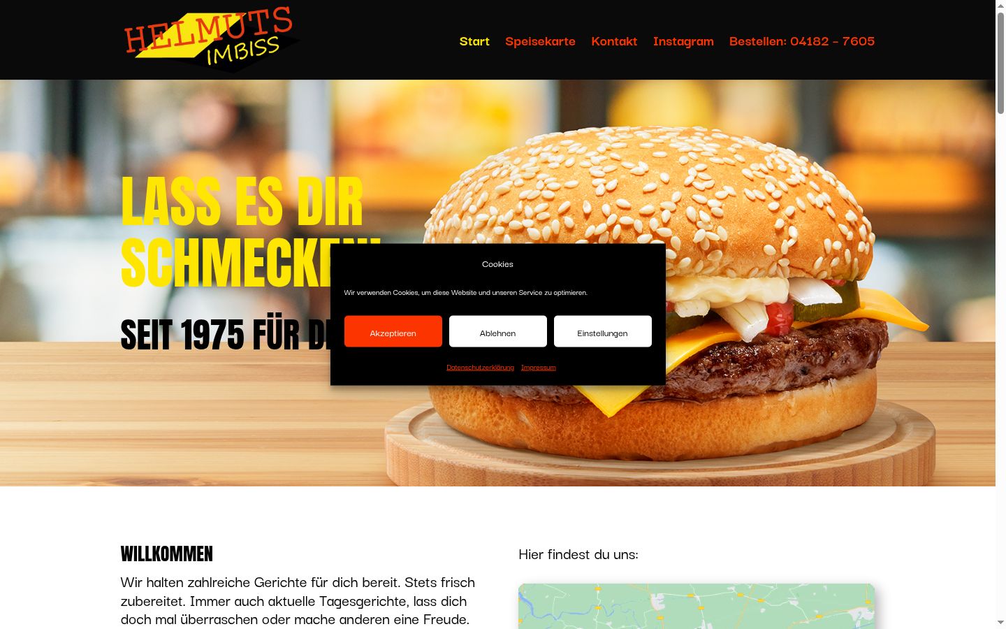 Screenshot tal-banner tal-kunsens muri qabel kwalunkwe interazzjoni