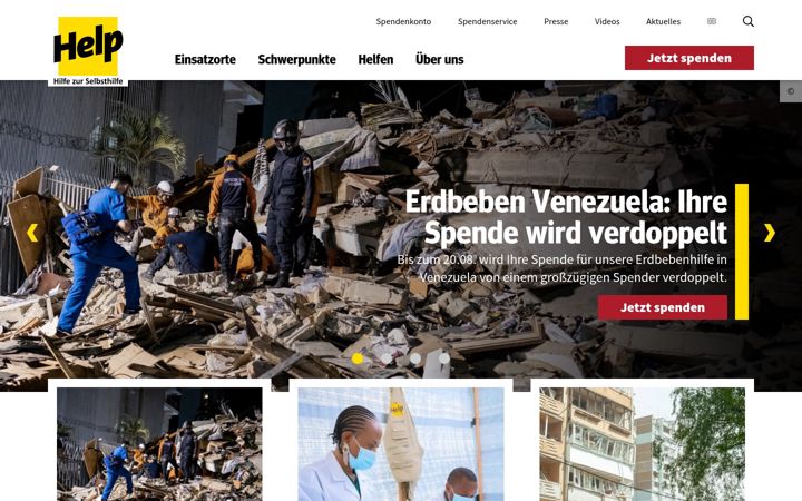 Screenshot of help-germany.org