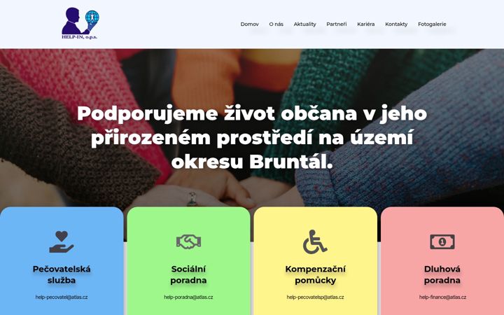 Screenshot of help-in.cz