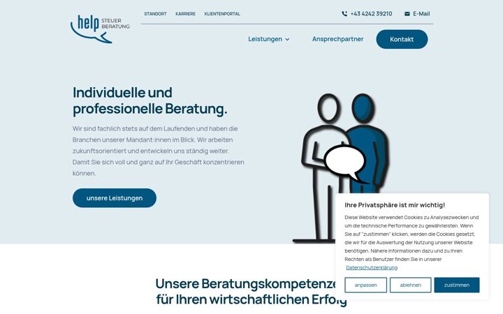 Screenshot of help-steuerberatung.at