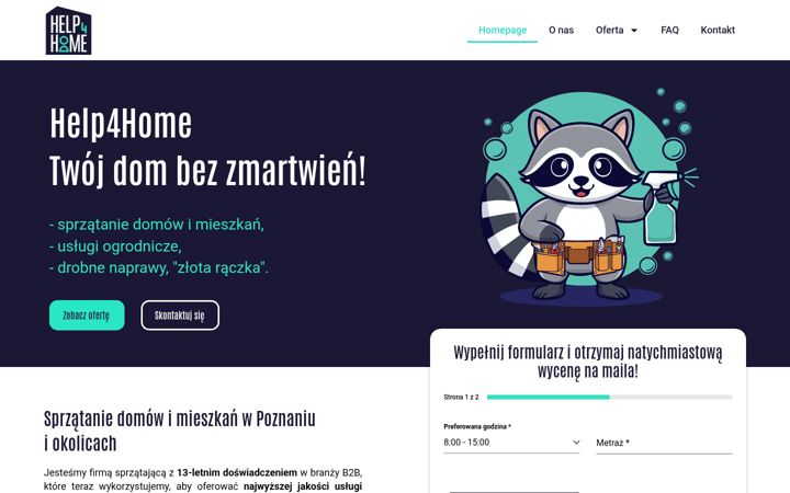 Screenshot of help4home.pl