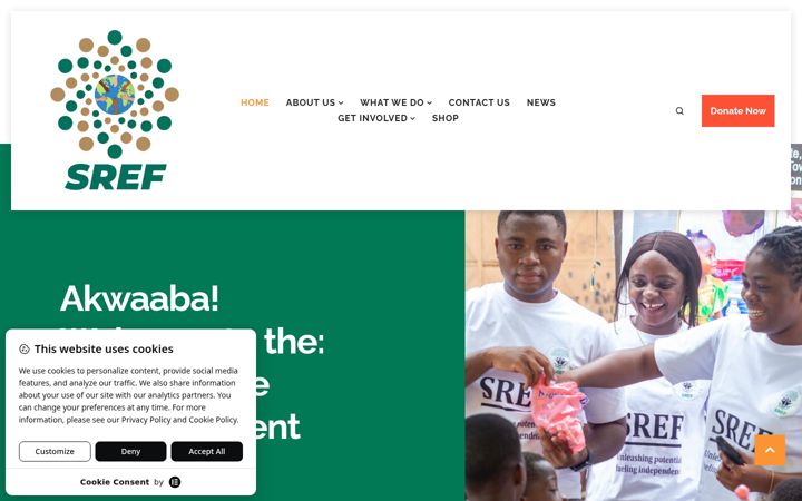Screenshot of help4selfreliance.org