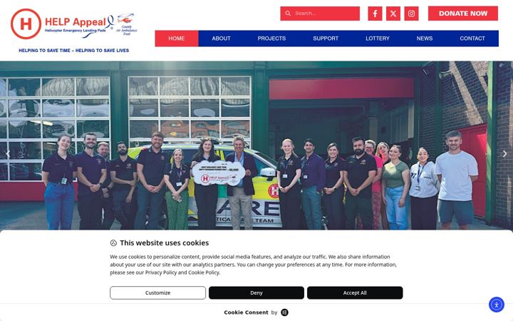 Screenshot of helpappeal.org.uk