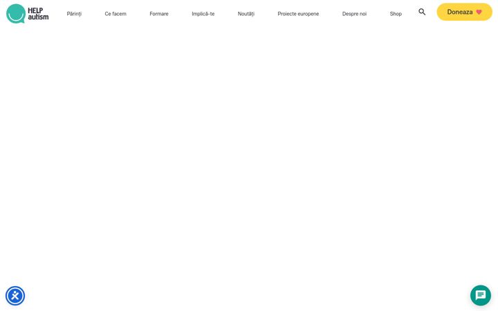 Screenshot of helpautism.ro