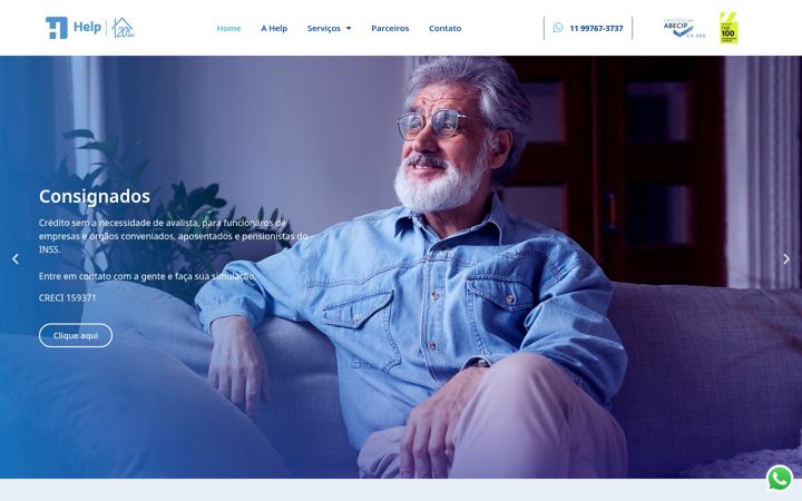 Screenshot of helpcaixa.com.br