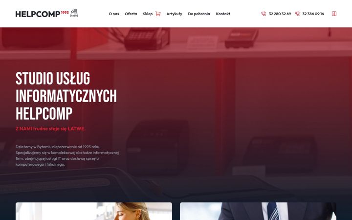 Screenshot of helpcomp.pl