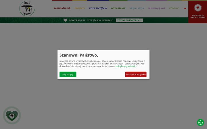 Screenshot of helpfuraha.org