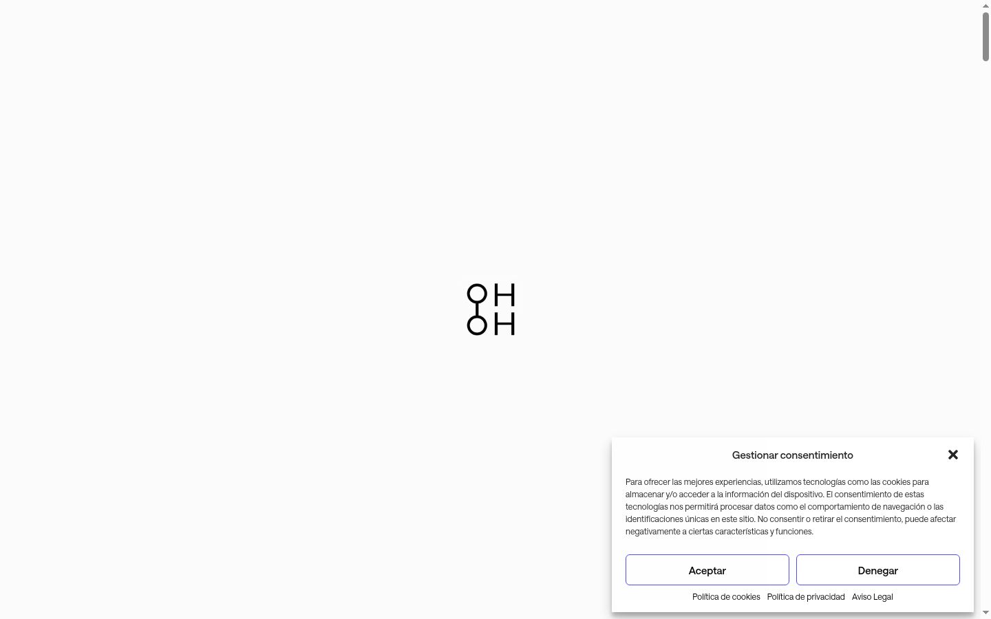 Screenshot des Einwilligungsbanners vor jeglicher Interaktion