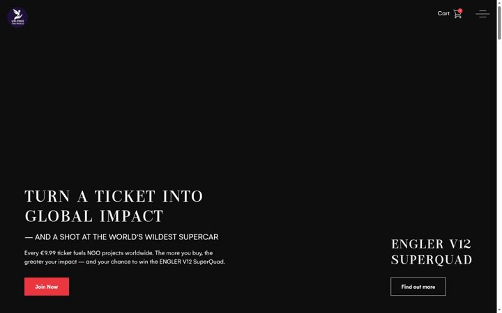 Screenshot of helping-the-world.com