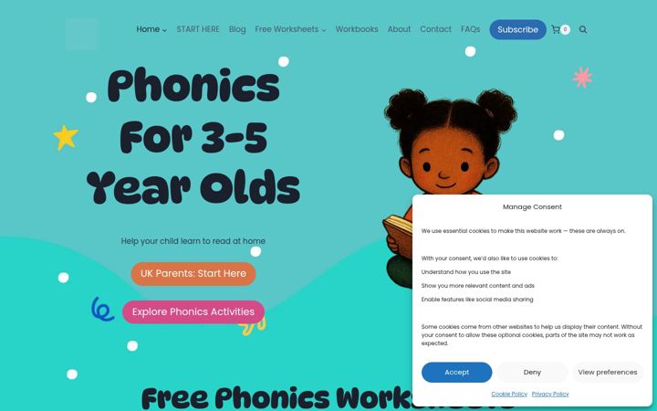 Screenshot of helpinghandworkbooks.co.uk