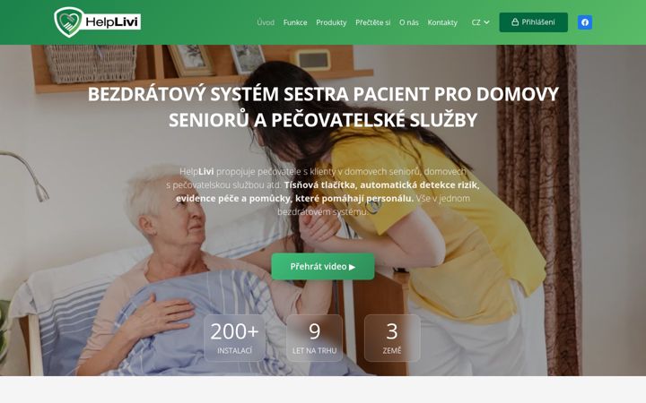 Screenshot of helplivi.cz