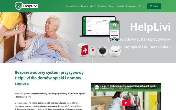 Screenshot of helplivi.pl