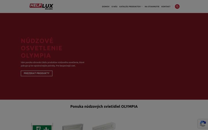 Screenshot of helpluxslovakia.sk