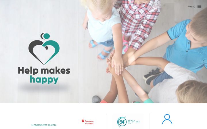 Screenshot of helpmakeshappy.de