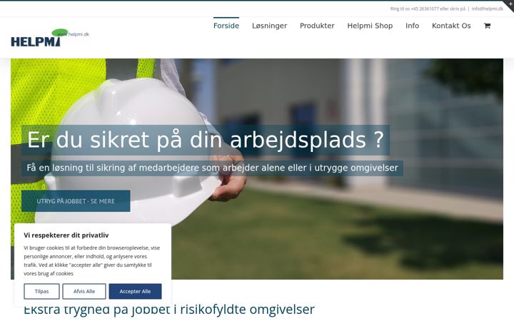 Screenshot of helpmi.dk