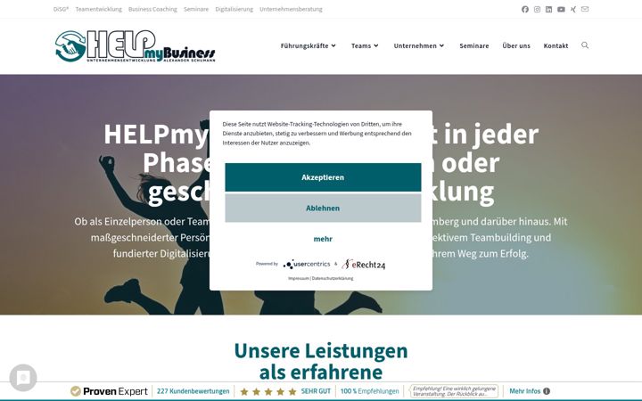 Screenshot of helpmybusiness.de