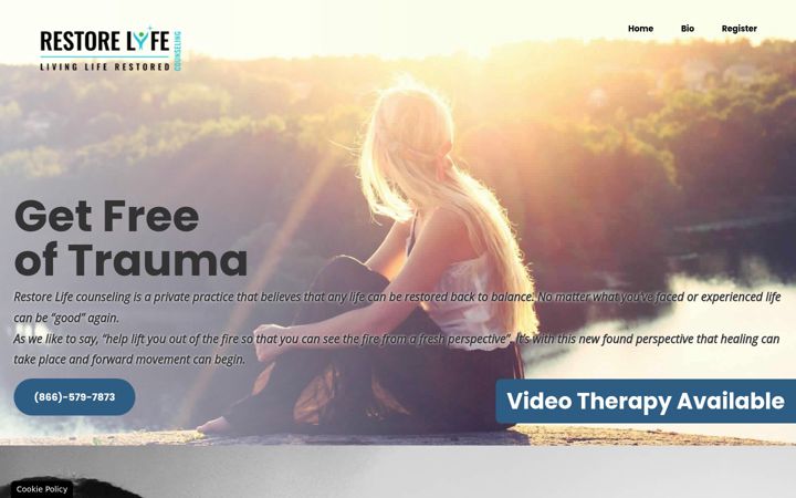 Screenshot of helpmytrauma.com