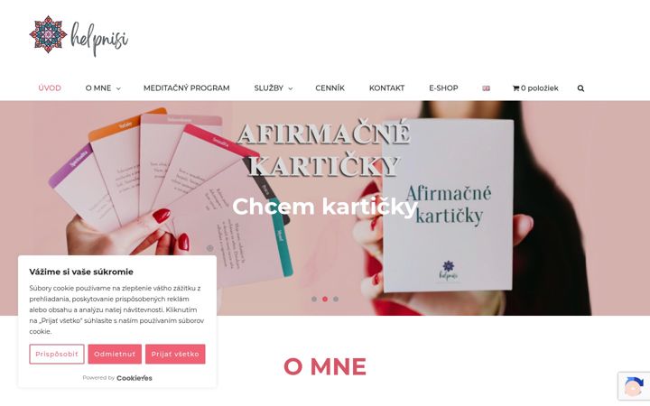Screenshot of helpnisi.sk
