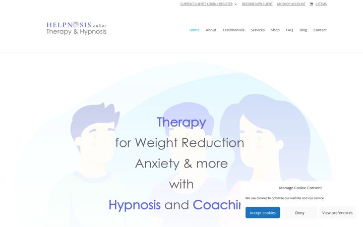 Screenshot of helpnosis.online