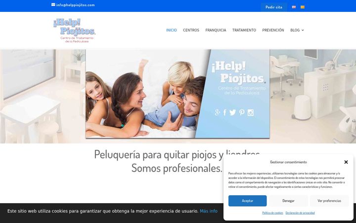 Screenshot of helppiojitos.com