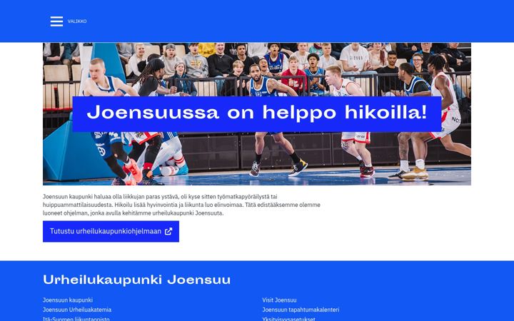 Screenshot of helppohikoilla.fi