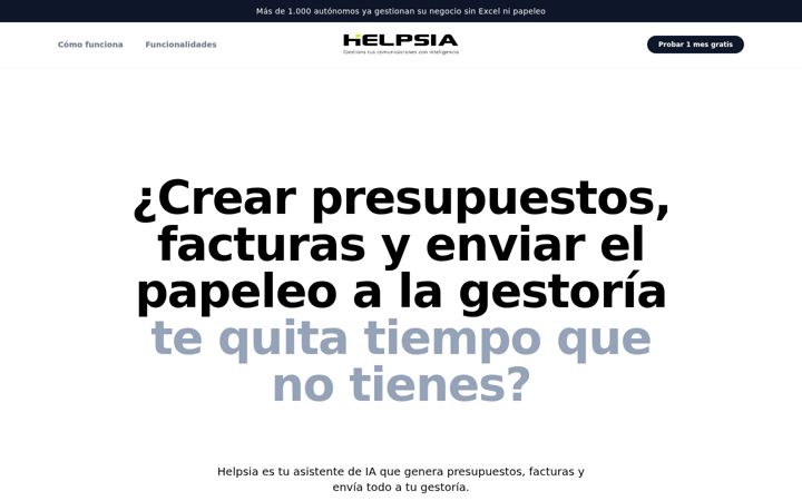 Screenshot of helpsia.com