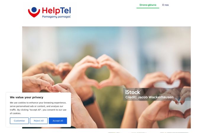 Screenshot of helptel.pl