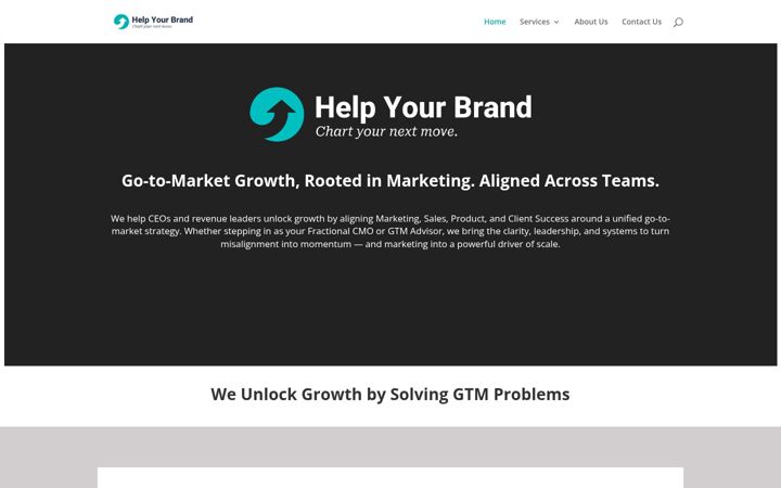 Screenshot of helpyourbrand.com