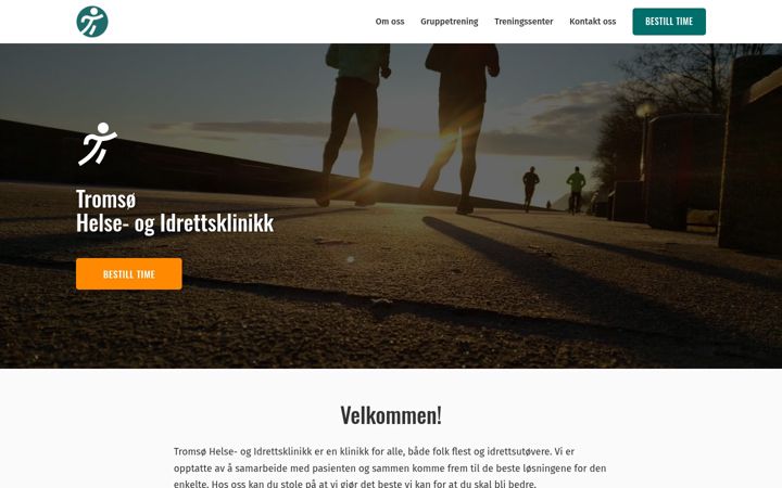 Screenshot of helseogidrett.no