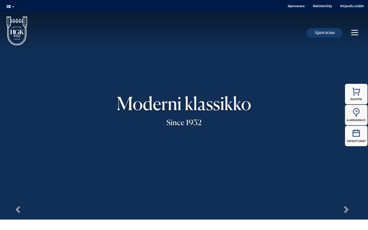 Screenshot of helsingingolfklubi.fi