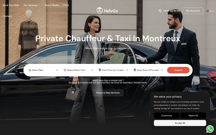 Screenshot of helvgo.com