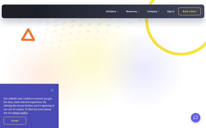 Screenshot of helvia.ai