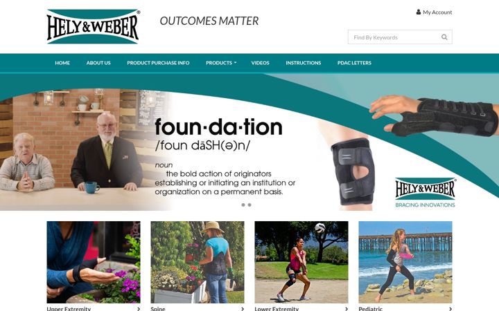 Screenshot of hely-weber.com
