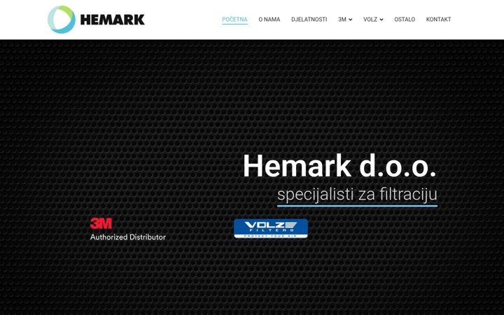 Skærmbillede af hemark.hr