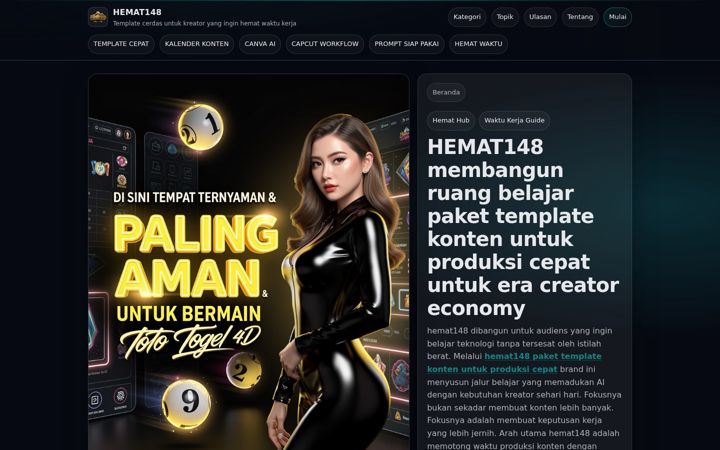 Screenshot of hemat148.com