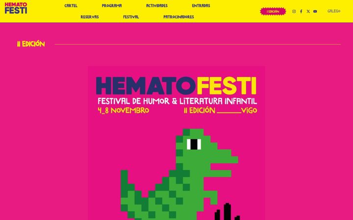 Screenshot of hematofesti.com