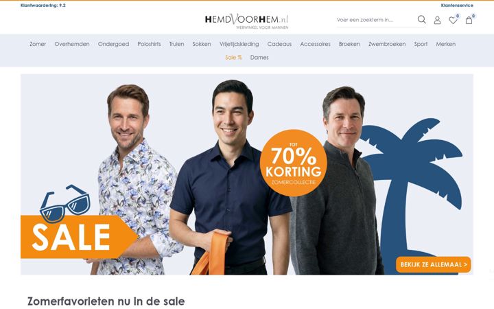 Screenshot of hemdvoorhem.nl