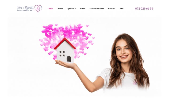 Captura de pantalla de hemihjartat.se