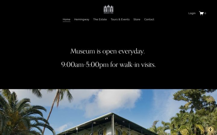 Screenshot of hemingwayhome.com