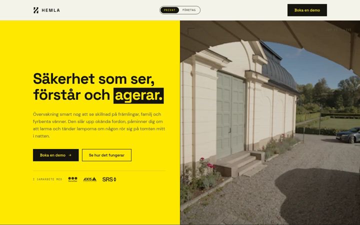 Screenshot of hemla.com