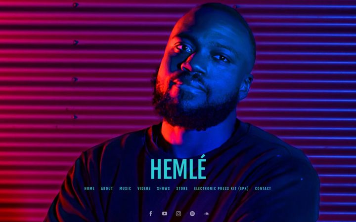 Screenshot of hemleofficial.com