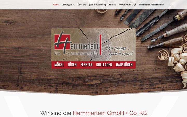 Screenshot of hemmerlein24.de